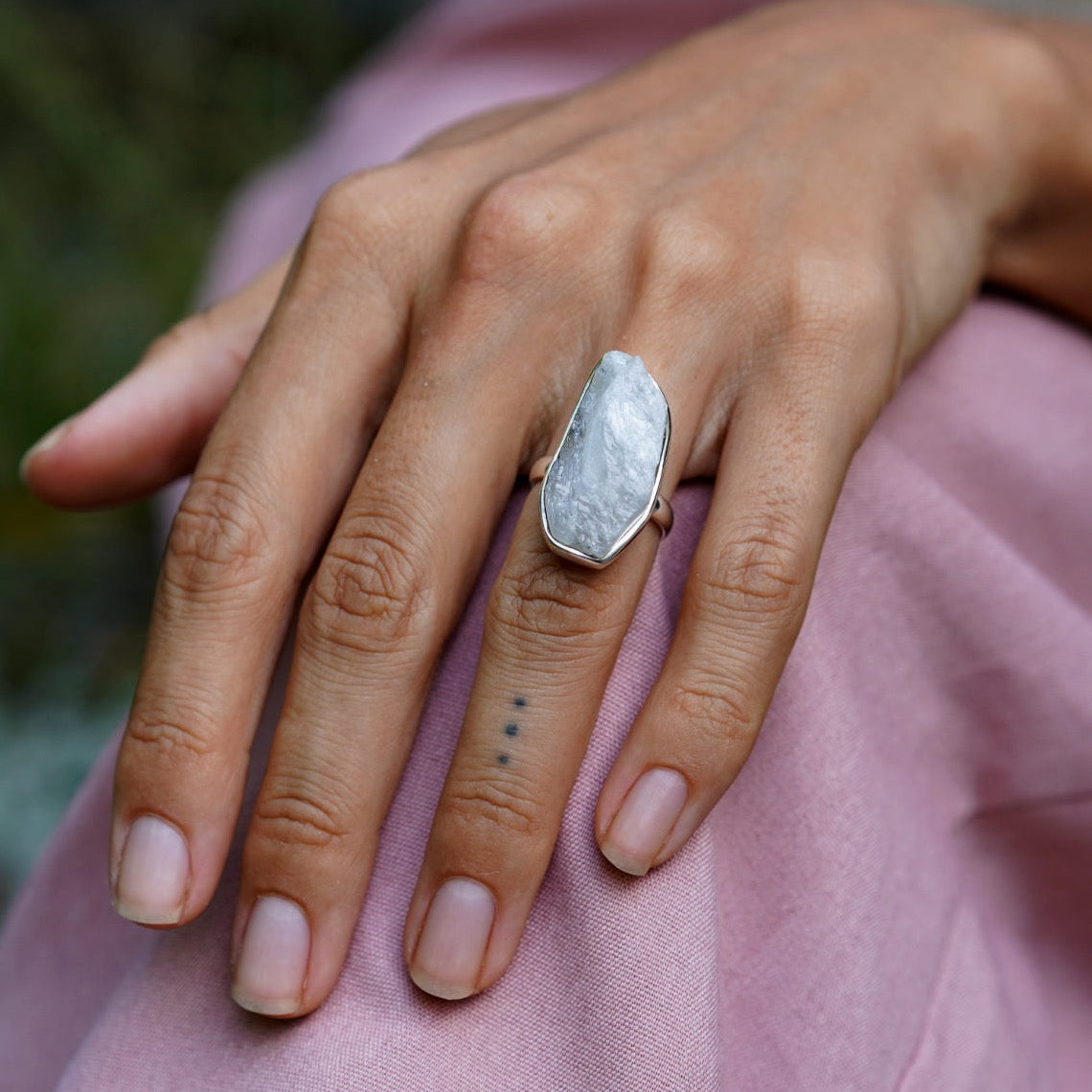 MOONSTONE RING (925 Sterling Silver+)