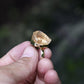 ROUGH IMPERIAL TOPAZ ◇ MANIFESTATION RING - 18k Vermeil Gold-Plating-BROKENSTONES JEWELRY