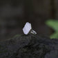 ROUGH MOONSTONE ◇ MANIFESTATION RING - 925 Sterling Silver-BROKENSTONES JEWELRY